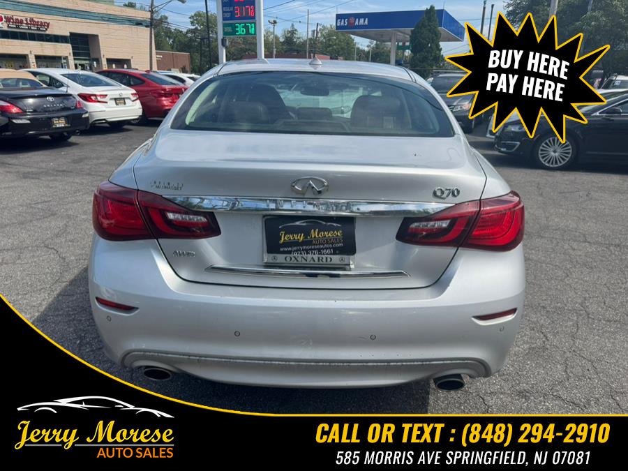 2015 INFINITI Q70 4dr Sdn V6 AWD, available for sale in Springfield, New Jersey | Jerry Morese Auto Sales. Springfield, New Jersey 2015 INFINITI Q70 4dr Sdn V6 AWD, available for sale in Springfield, New Jersey | Jerry Morese Auto Sales. Springfield, New Jersey