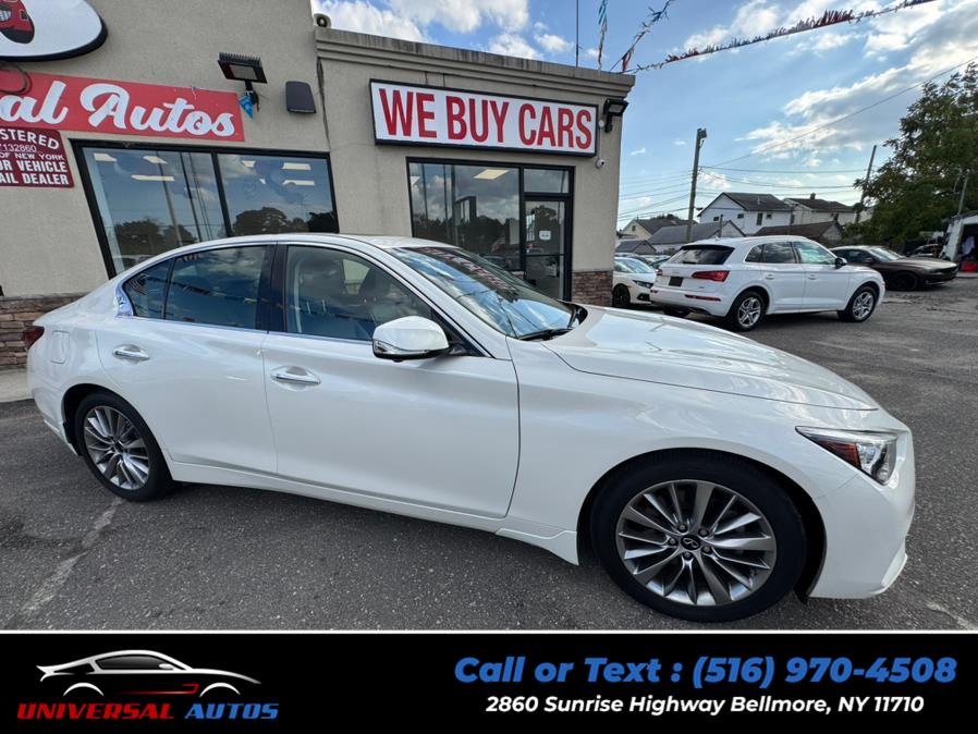 2022 INFINITI Q50 LUXE AWD, available for sale in Bellmore, New York | Universal Autos. Bellmore, New York 2022 INFINITI Q50 LUXE AWD, available for sale in Bellmore, New York | Universal Autos. Bellmore, New York