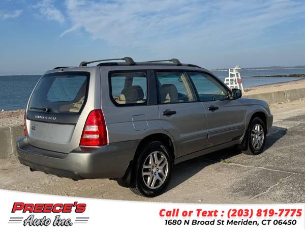 2005 Subaru Forester (Natl) 4dr 2.5 XS L.L. Bean Edition Auto, available for sale in Meriden, Connecticut | Preeces Auto Inc. Meriden, Connecticut 2005 Subaru Forester (Natl) 4dr 2.5 XS L.L. Bean Edition Auto, available for sale in Meriden, Connecticut | Preeces Auto Inc. Meriden, Connecticut