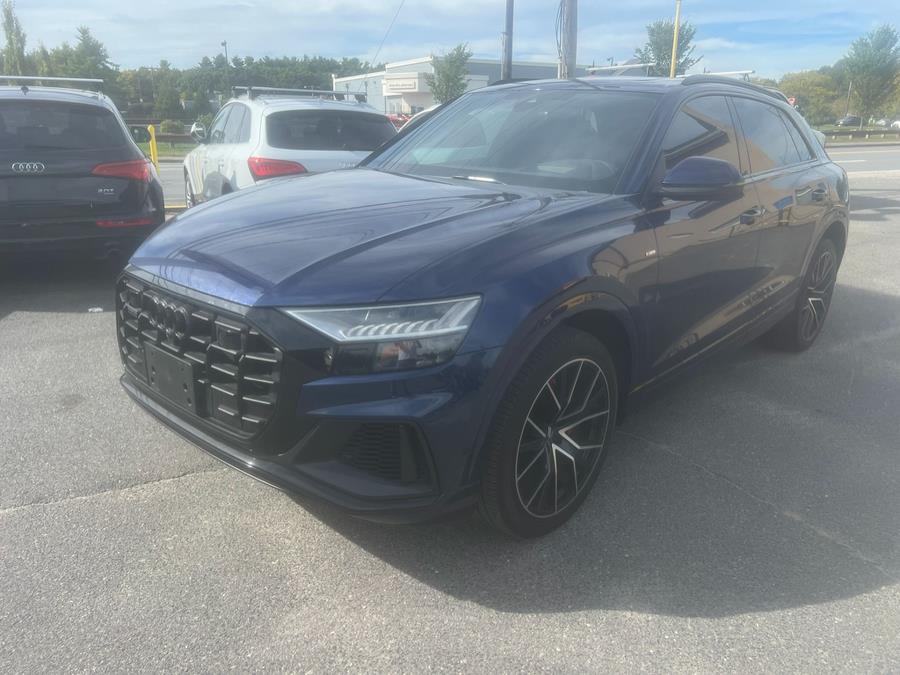 2019 Audi Q8 Prestige 55 TFSI quattro, available for sale in Raynham, Massachusetts | J & A Auto Center. Raynham, Massachusetts 2019 Audi Q8 Prestige 55 TFSI quattro, available for sale in Raynham, Massachusetts | J & A Auto Center. Raynham, Massachusetts
