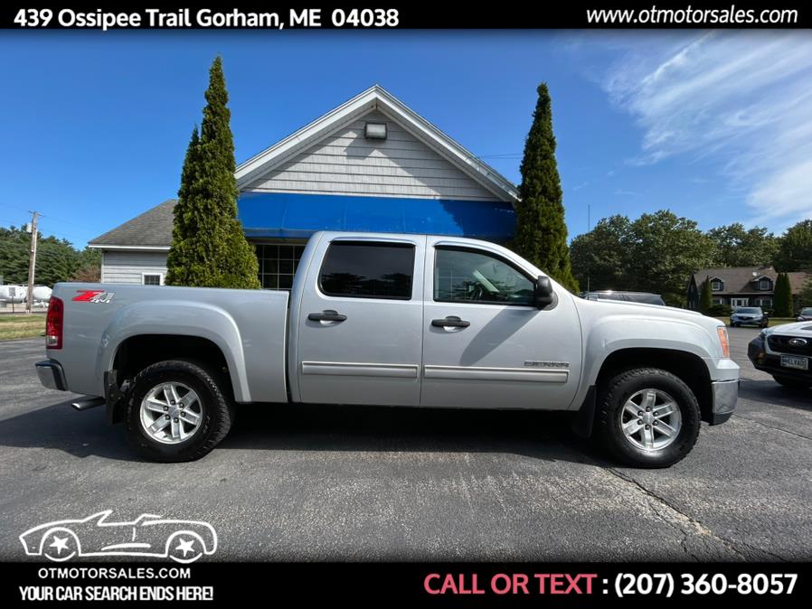 2013 GMC Sierra 1500 4WD 143.5" SLE Z71, available for sale in Gorham, Maine | Ossipee Trail Motor Sales. Gorham, Maine 2013 GMC Sierra 1500 4WD 143.5" SLE Z71, available for sale in Gorham, Maine | Ossipee Trail Motor Sales. Gorham, Maine
