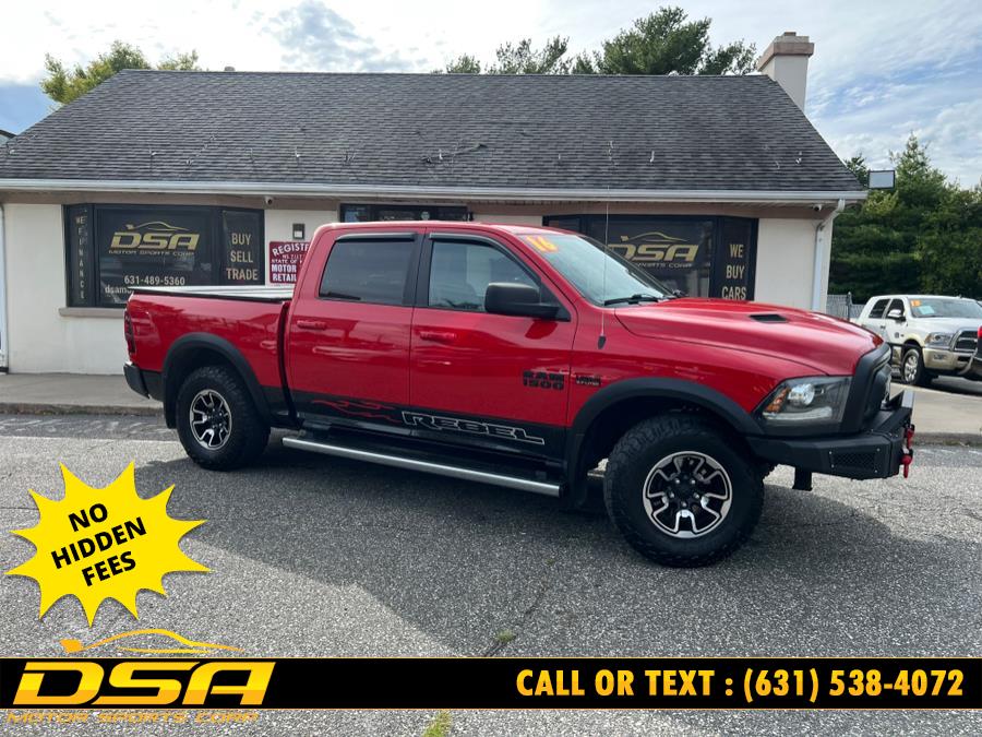 2016 Ram 1500 4WD Crew Cab 140.5" Rebel, available for sale in Commack, New York | DSA Motor Sports Corp. Commack, New York 2016 Ram 1500 4WD Crew Cab 140.5" Rebel, available for sale in Commack, New York | DSA Motor Sports Corp. Commack, New York