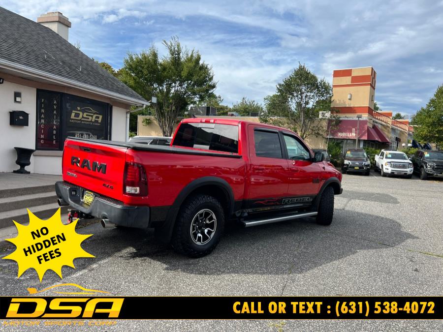 2016 Ram 1500 4WD Crew Cab 140.5" Rebel, available for sale in Commack, New York | DSA Motor Sports Corp. Commack, New York 2016 Ram 1500 4WD Crew Cab 140.5" Rebel, available for sale in Commack, New York | DSA Motor Sports Corp. Commack, New York