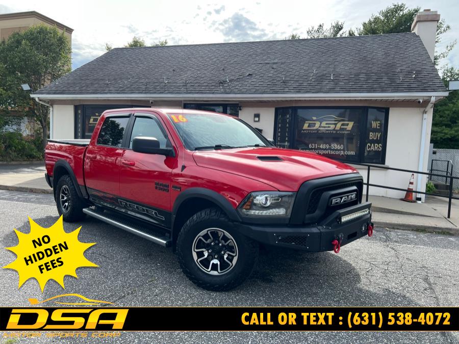 2016 Ram 1500 4WD Crew Cab 140.5" Rebel, available for sale in Commack, New York | DSA Motor Sports Corp. Commack, New York 2016 Ram 1500 4WD Crew Cab 140.5" Rebel, available for sale in Commack, New York | DSA Motor Sports Corp. Commack, New York