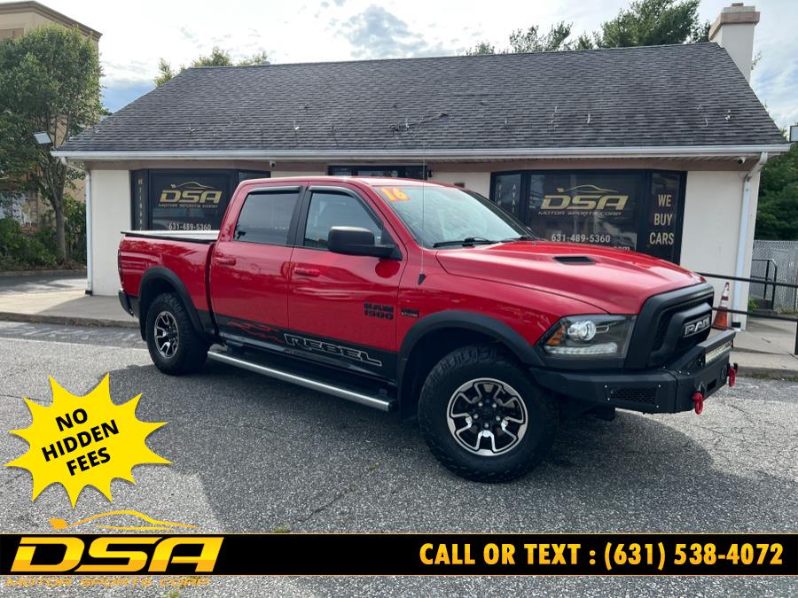 2016 Ram 1500 4WD Crew Cab 140.5" Rebel, available for sale in Commack, New York | DSA Motor Sports Corp. Commack, New York 2016 Ram 1500 4WD Crew Cab 140.5" Rebel, available for sale in Commack, New York | DSA Motor Sports Corp. Commack, New York