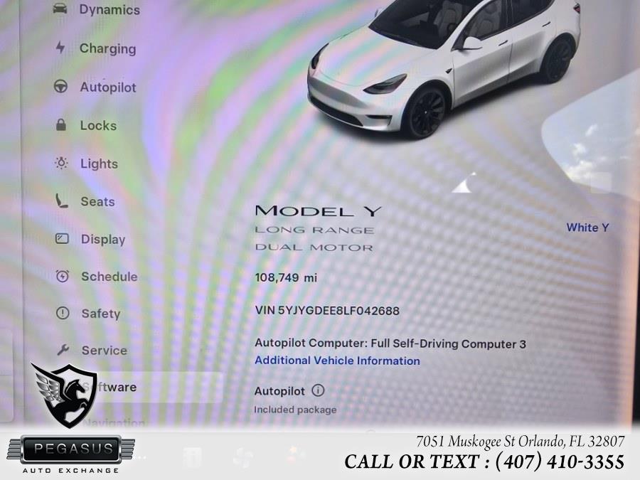 2020 Tesla Model Y Long Range AWD, available for sale in Orlando, Florida | Pegasus Auto Exchange. Orlando, Florida 2020 Tesla Model Y Long Range AWD, available for sale in Orlando, Florida | Pegasus Auto Exchange. Orlando, Florida