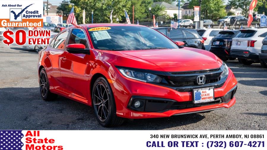 2020 Honda Civic Sedan Sport CVT, available for sale in Perth Amboy, New Jersey | All State Motor Inc. Perth Amboy, New Jersey 2020 Honda Civic Sedan Sport CVT, available for sale in Perth Amboy, New Jersey | All State Motor Inc. Perth Amboy, New Jersey