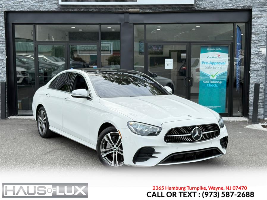 2021 Mercedes-Benz E-Class E 350 4MATIC Sedan, available for sale in Wayne, New Jersey | Haus of Lux. Wayne, New Jersey 2021 Mercedes-Benz E-Class E 350 4MATIC Sedan, available for sale in Wayne, New Jersey | Haus of Lux. Wayne, New Jersey