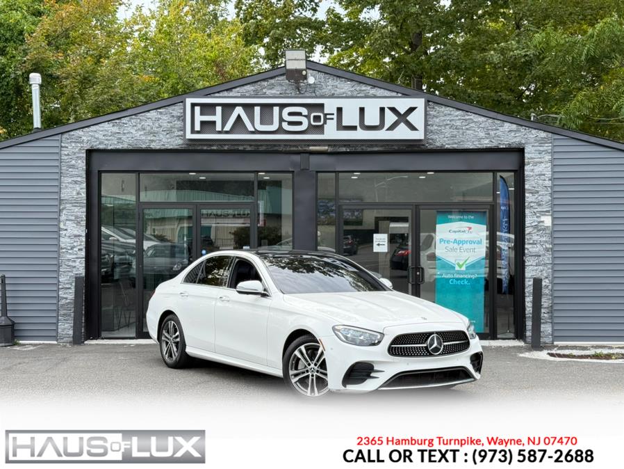 2021 Mercedes-Benz E-Class E 350 4MATIC Sedan, available for sale in Wayne, New Jersey | Haus of Lux. Wayne, New Jersey 2021 Mercedes-Benz E-Class E 350 4MATIC Sedan, available for sale in Wayne, New Jersey | Haus of Lux. Wayne, New Jersey