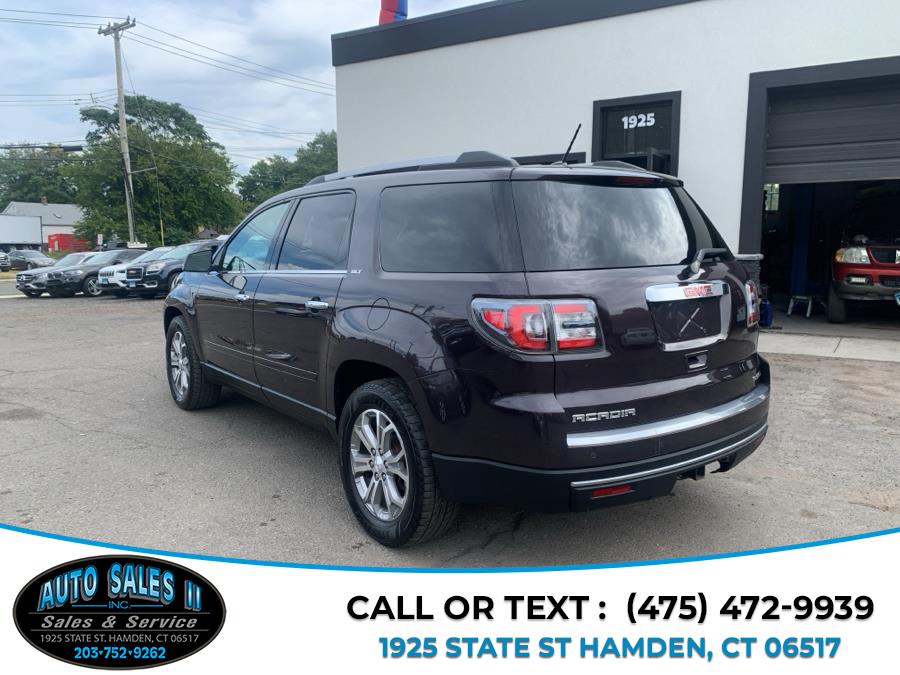 2015 GMC Acadia AWD 4dr SLT w/SLT-1, available for sale in Hamden, Connecticut | Auto Sales II Inc. Hamden, Connecticut 2015 GMC Acadia AWD 4dr SLT w/SLT-1, available for sale in Hamden, Connecticut | Auto Sales II Inc. Hamden, Connecticut