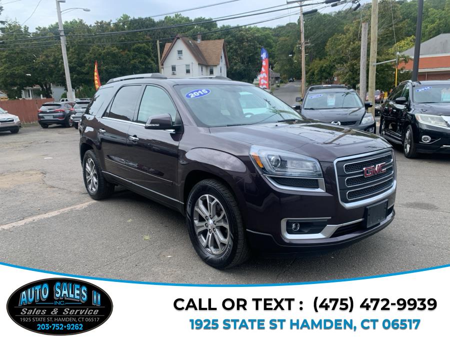 2015 GMC Acadia AWD 4dr SLT w/SLT-1, available for sale in Hamden, Connecticut | Auto Sales II Inc. Hamden, Connecticut 2015 GMC Acadia AWD 4dr SLT w/SLT-1, available for sale in Hamden, Connecticut | Auto Sales II Inc. Hamden, Connecticut