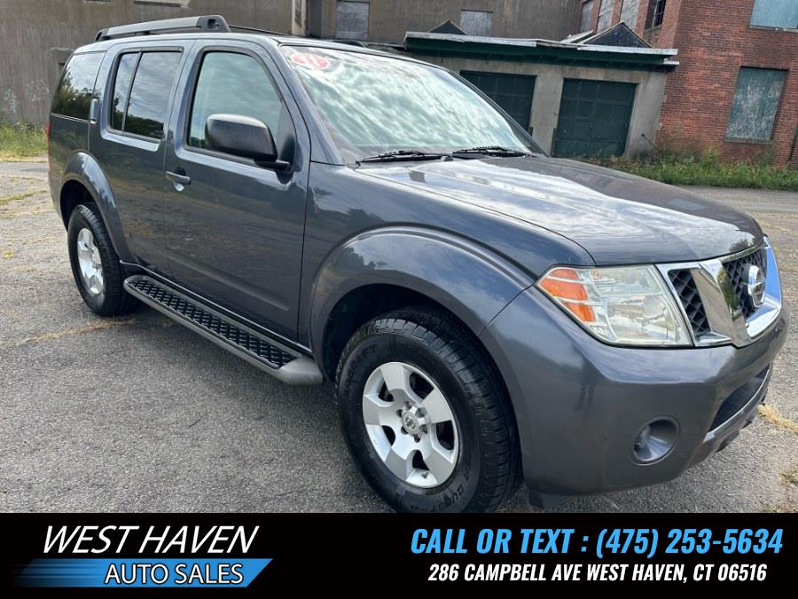 2011 Nissan Pathfinder 4WD 4dr V6 S, available for sale in West Haven, Connecticut | West Haven Auto Sales LLC. West Haven, Connecticut 2011 Nissan Pathfinder 4WD 4dr V6 S, available for sale in West Haven, Connecticut | West Haven Auto Sales LLC. West Haven, Connecticut