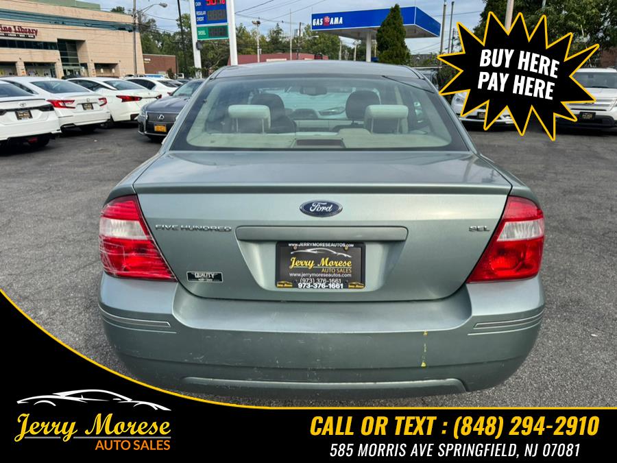 2005 Ford Five Hundred 4dr Sdn SEL, available for sale in Springfield, New Jersey | Jerry Morese Auto Sales. Springfield, New Jersey 2005 Ford Five Hundred 4dr Sdn SEL, available for sale in Springfield, New Jersey | Jerry Morese Auto Sales. Springfield, New Jersey