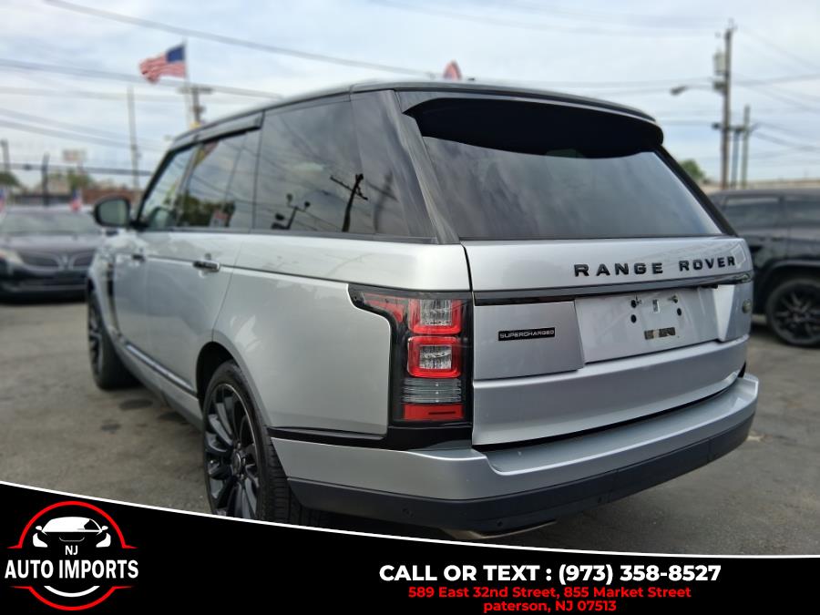 2016 Land Rover Range Rover 4WD 4dr Supercharged, available for sale in Paterson, New Jersey | NJ Auto Imports. Paterson, New Jersey 2016 Land Rover Range Rover 4WD 4dr Supercharged, available for sale in Paterson, New Jersey | NJ Auto Imports. Paterson, New Jersey