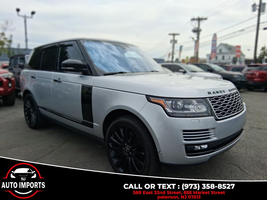 2016 Land Rover Range Rover 4WD 4dr Supercharged, available for sale in Paterson, New Jersey | NJ Auto Imports. Paterson, New Jersey 2016 Land Rover Range Rover 4WD 4dr Supercharged, available for sale in Paterson, New Jersey | NJ Auto Imports. Paterson, New Jersey