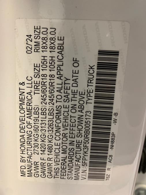 2024 Honda Ridgeline RTL AWD, available for sale in Lodi, New Jersey | European Auto Expo. Lodi, New Jersey 2024 Honda Ridgeline RTL AWD, available for sale in Lodi, New Jersey | European Auto Expo. Lodi, New Jersey