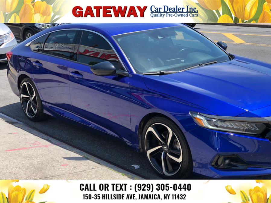 2021 Honda Accord Sedan Sport 1.5T CVT, available for sale in Hempstead, New York | VIP Auto Credit Express. Hempstead, New York 2021 Honda Accord Sedan Sport 1.5T CVT, available for sale in Hempstead, New York | VIP Auto Credit Express. Hempstead, New York