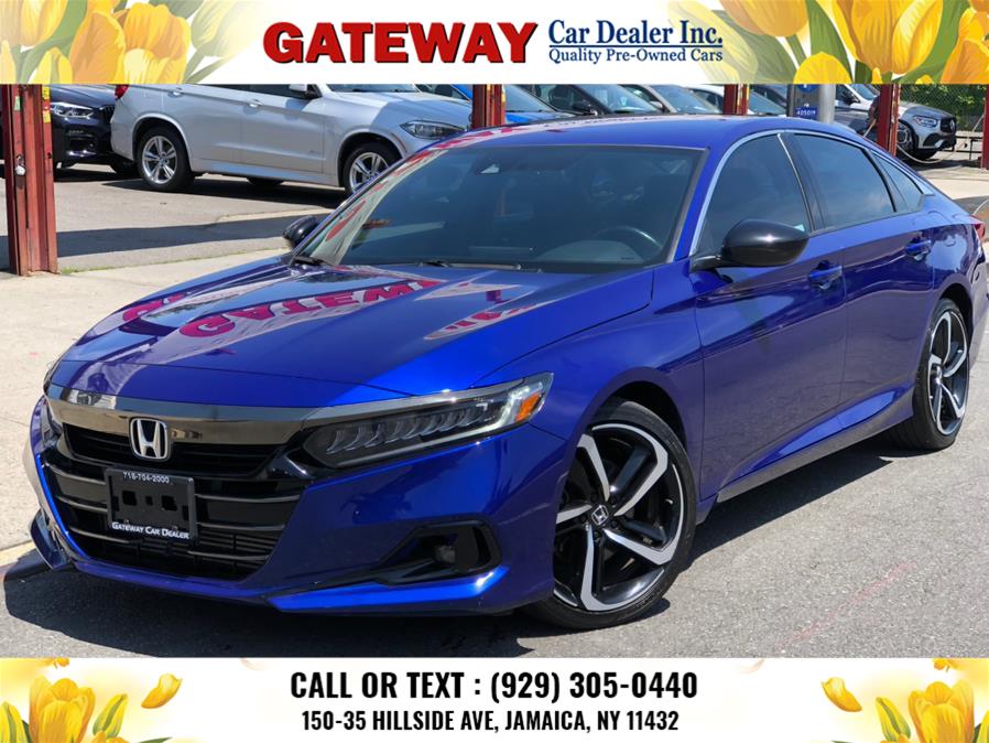 2021 Honda Accord Sedan Sport 1.5T CVT, available for sale in Hempstead, New York | VIP Auto Credit Express. Hempstead, New York 2021 Honda Accord Sedan Sport 1.5T CVT, available for sale in Hempstead, New York | VIP Auto Credit Express. Hempstead, New York