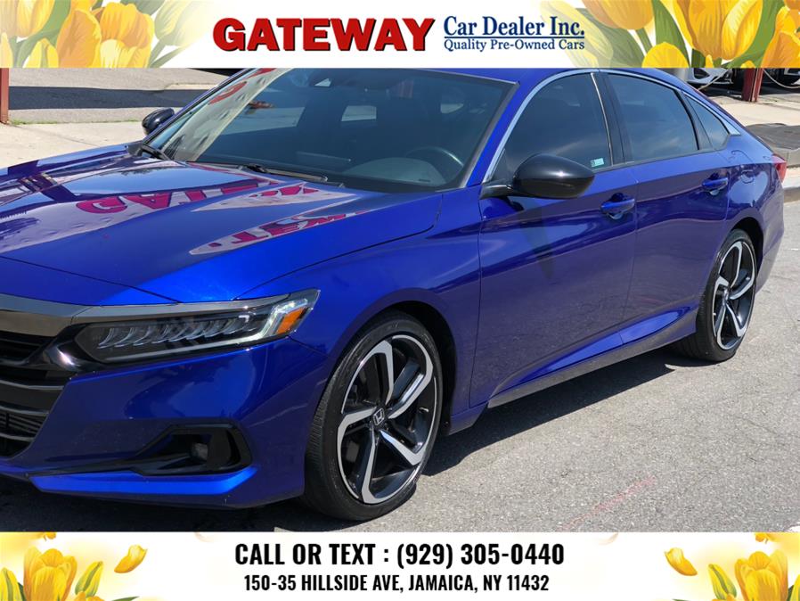 2021 Honda Accord Sedan Sport 1.5T CVT, available for sale in Hempstead, New York | VIP Auto Credit Express. Hempstead, New York 2021 Honda Accord Sedan Sport 1.5T CVT, available for sale in Hempstead, New York | VIP Auto Credit Express. Hempstead, New York