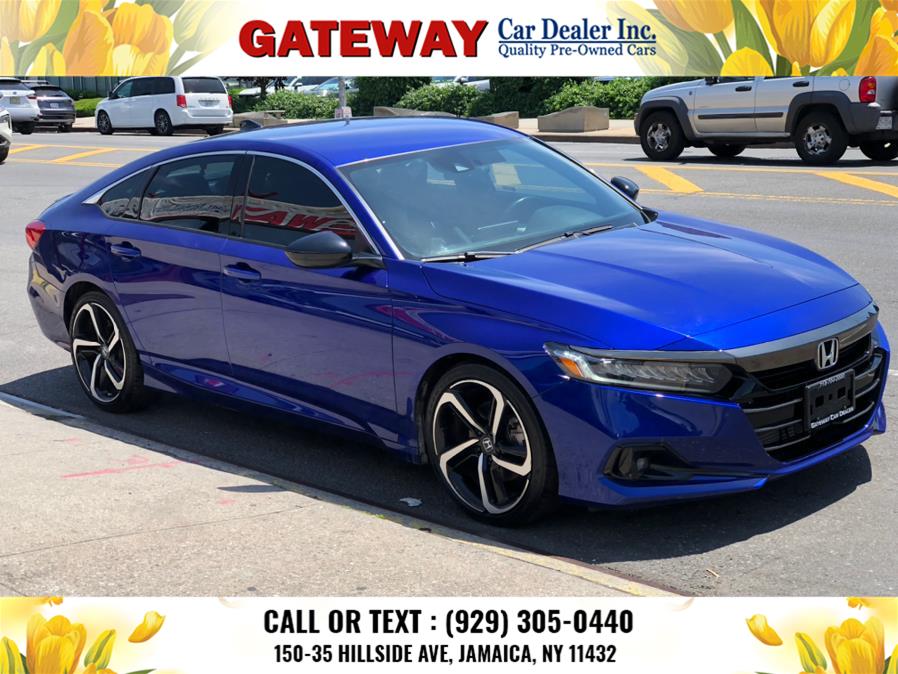 2021 Honda Accord Sedan Sport 1.5T CVT, available for sale in Hempstead, New York | VIP Auto Credit Express. Hempstead, New York 2021 Honda Accord Sedan Sport 1.5T CVT, available for sale in Hempstead, New York | VIP Auto Credit Express. Hempstead, New York