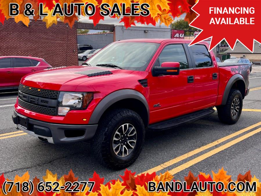 2012 Ford F-150 4WD SuperCrew 145" SVT Raptor, available for sale in Bronx, New York | B & L Auto Sales LLC. Bronx, New York 2012 Ford F-150 4WD SuperCrew 145" SVT Raptor, available for sale in Bronx, New York | B & L Auto Sales LLC. Bronx, New York