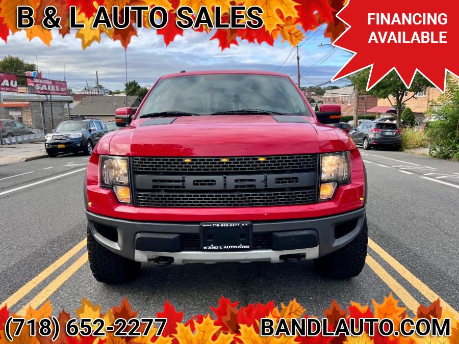 2012 Ford F-150 4WD SuperCrew 145" SVT Raptor, available for sale in Bronx, New York | B & L Auto Sales LLC. Bronx, New York 2012 Ford F-150 4WD SuperCrew 145" SVT Raptor, available for sale in Bronx, New York | B & L Auto Sales LLC. Bronx, New York