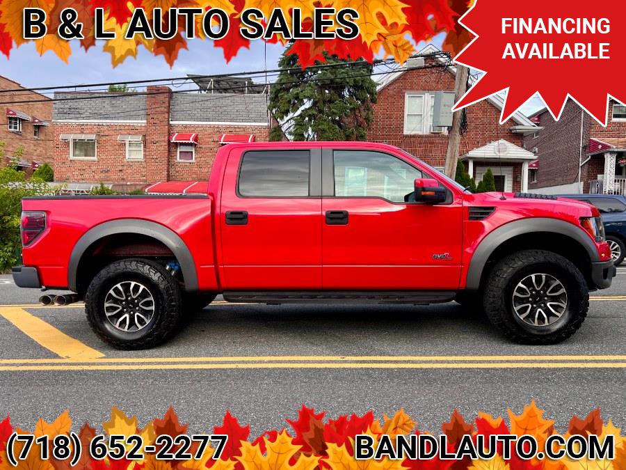 2012 Ford F-150 4WD SuperCrew 145" SVT Raptor, available for sale in Bronx, New York | B & L Auto Sales LLC. Bronx, New York 2012 Ford F-150 4WD SuperCrew 145" SVT Raptor, available for sale in Bronx, New York | B & L Auto Sales LLC. Bronx, New York