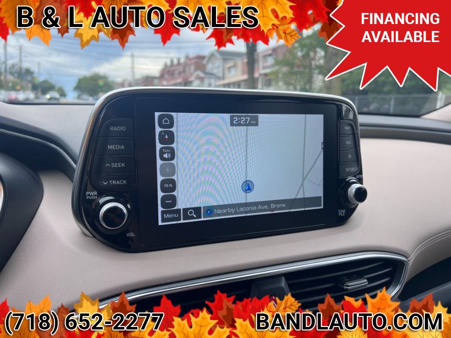 2019 Hyundai Santa Fe Ultimate 2.0T Auto AWD, available for sale in Bronx, New York | B & L Auto Sales LLC. Bronx, New York 2019 Hyundai Santa Fe Ultimate 2.0T Auto AWD, available for sale in Bronx, New York | B & L Auto Sales LLC. Bronx, New York