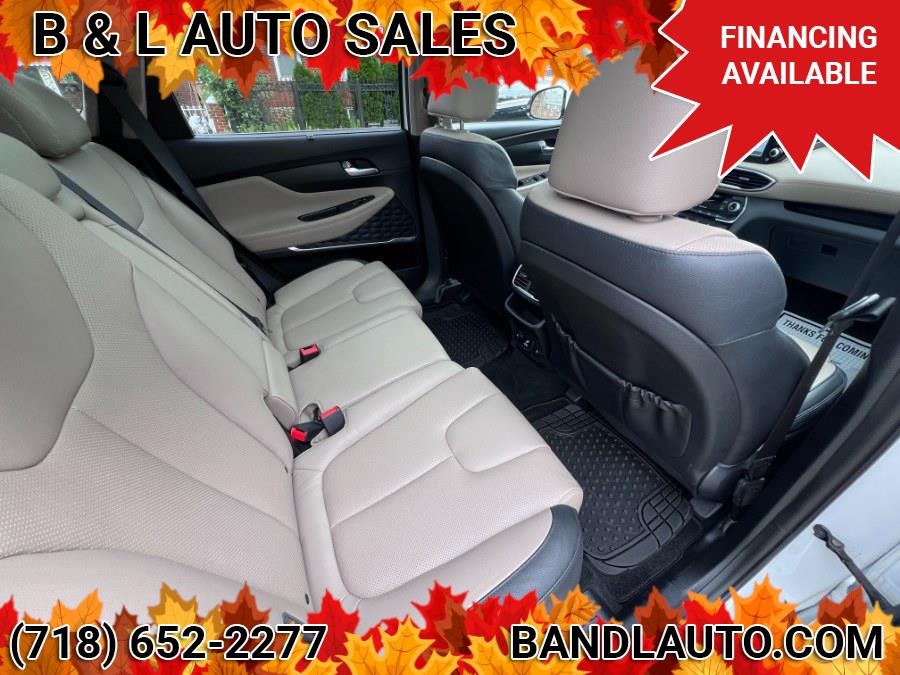 2019 Hyundai Santa Fe Ultimate 2.0T Auto AWD, available for sale in Bronx, New York | B & L Auto Sales LLC. Bronx, New York 2019 Hyundai Santa Fe Ultimate 2.0T Auto AWD, available for sale in Bronx, New York | B & L Auto Sales LLC. Bronx, New York