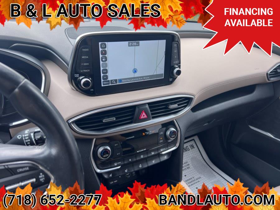 2019 Hyundai Santa Fe Ultimate 2.0T Auto AWD, available for sale in Bronx, New York | B & L Auto Sales LLC. Bronx, New York 2019 Hyundai Santa Fe Ultimate 2.0T Auto AWD, available for sale in Bronx, New York | B & L Auto Sales LLC. Bronx, New York