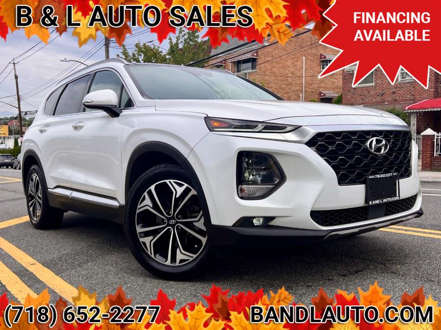 2019 Hyundai Santa Fe Ultimate 2.0T Auto AWD, available for sale in Bronx, New York | B & L Auto Sales LLC. Bronx, New York 2019 Hyundai Santa Fe Ultimate 2.0T Auto AWD, available for sale in Bronx, New York | B & L Auto Sales LLC. Bronx, New York