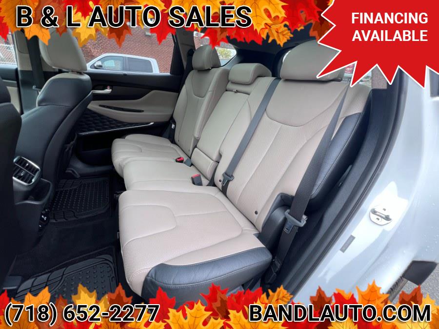 2019 Hyundai Santa Fe Ultimate 2.0T Auto AWD, available for sale in Bronx, New York | B & L Auto Sales LLC. Bronx, New York 2019 Hyundai Santa Fe Ultimate 2.0T Auto AWD, available for sale in Bronx, New York | B & L Auto Sales LLC. Bronx, New York