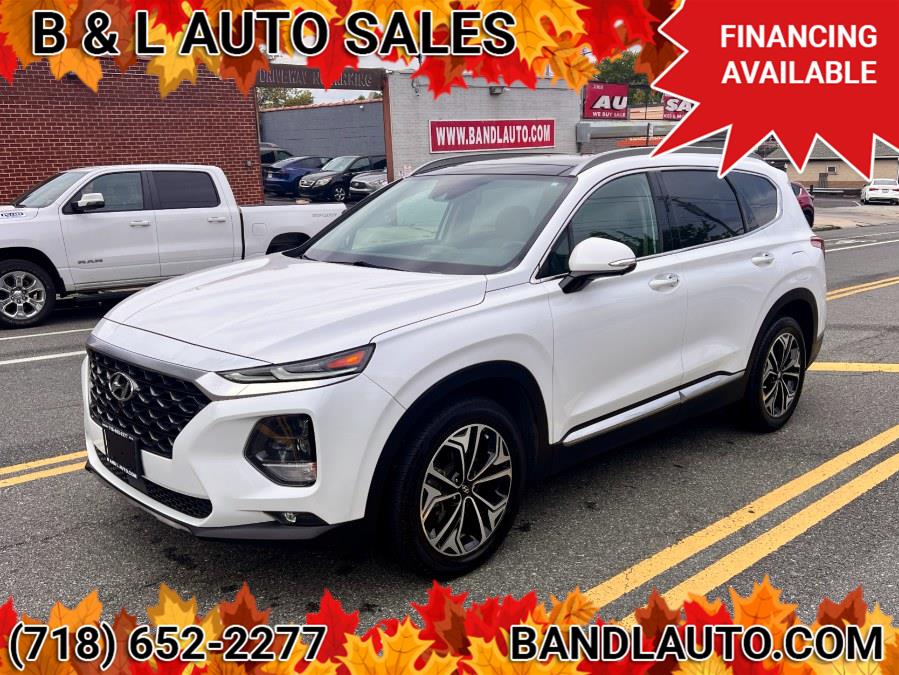 2019 Hyundai Santa Fe Ultimate 2.0T Auto AWD, available for sale in Bronx, New York | B & L Auto Sales LLC. Bronx, New York 2019 Hyundai Santa Fe Ultimate 2.0T Auto AWD, available for sale in Bronx, New York | B & L Auto Sales LLC. Bronx, New York