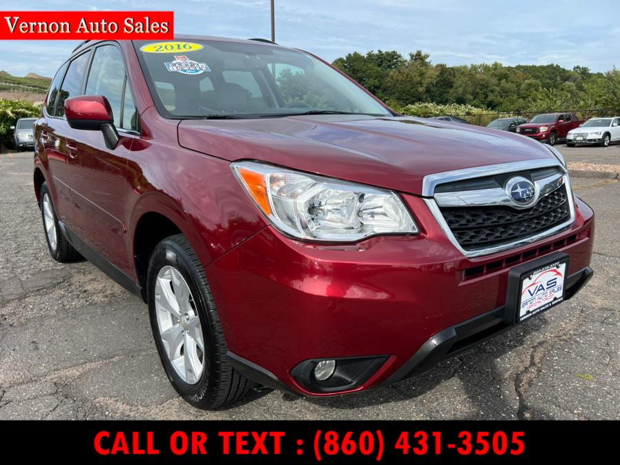 2016 Subaru Forester 4dr CVT 2.5i Limited PZEV, available for sale in Manchester, Connecticut | Vernon Auto Sale & Service. Manchester, Connecticut 2016 Subaru Forester 4dr CVT 2.5i Limited PZEV, available for sale in Manchester, Connecticut | Vernon Auto Sale & Service. Manchester, Connecticut