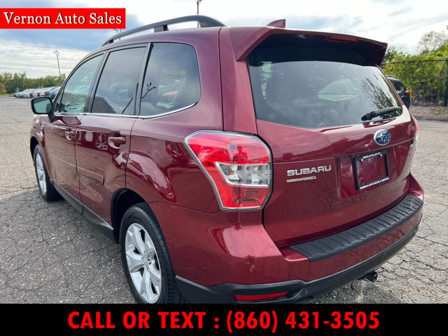 2016 Subaru Forester 4dr CVT 2.5i Limited PZEV, available for sale in Manchester, Connecticut | Vernon Auto Sale & Service. Manchester, Connecticut 2016 Subaru Forester 4dr CVT 2.5i Limited PZEV, available for sale in Manchester, Connecticut | Vernon Auto Sale & Service. Manchester, Connecticut