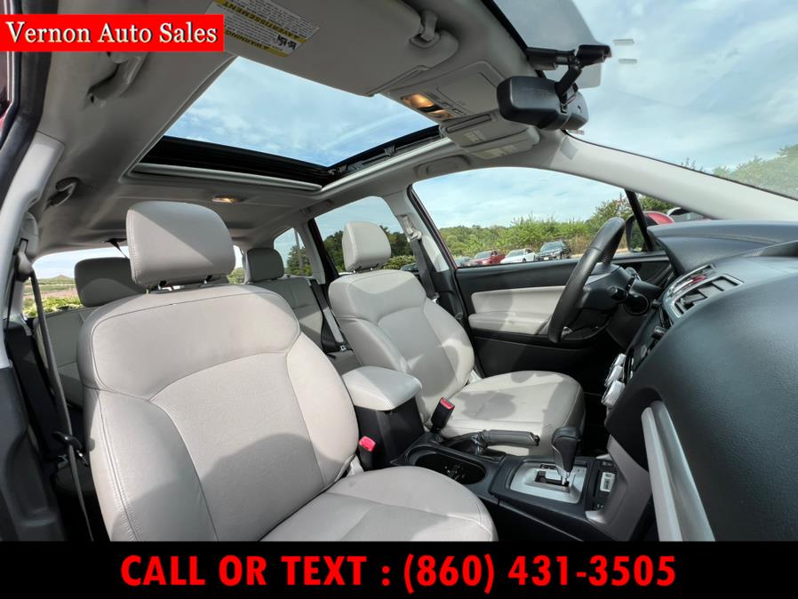 2016 Subaru Forester 4dr CVT 2.5i Limited PZEV, available for sale in Manchester, Connecticut | Vernon Auto Sale & Service. Manchester, Connecticut 2016 Subaru Forester 4dr CVT 2.5i Limited PZEV, available for sale in Manchester, Connecticut | Vernon Auto Sale & Service. Manchester, Connecticut