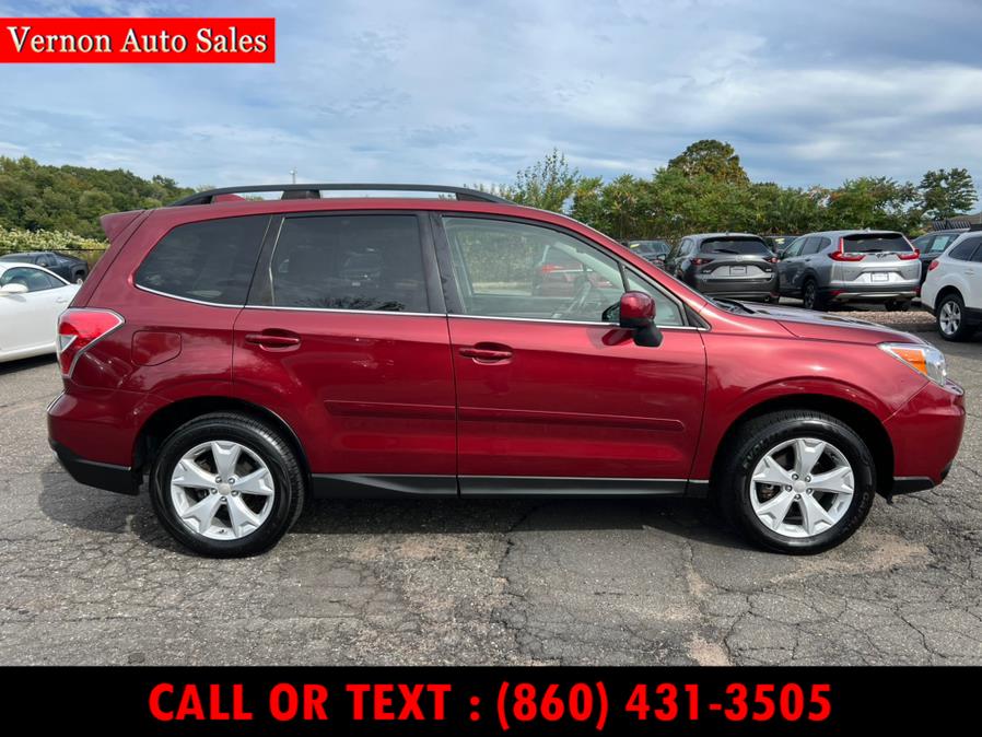 2016 Subaru Forester 4dr CVT 2.5i Limited PZEV, available for sale in Manchester, Connecticut | Vernon Auto Sale & Service. Manchester, Connecticut 2016 Subaru Forester 4dr CVT 2.5i Limited PZEV, available for sale in Manchester, Connecticut | Vernon Auto Sale & Service. Manchester, Connecticut