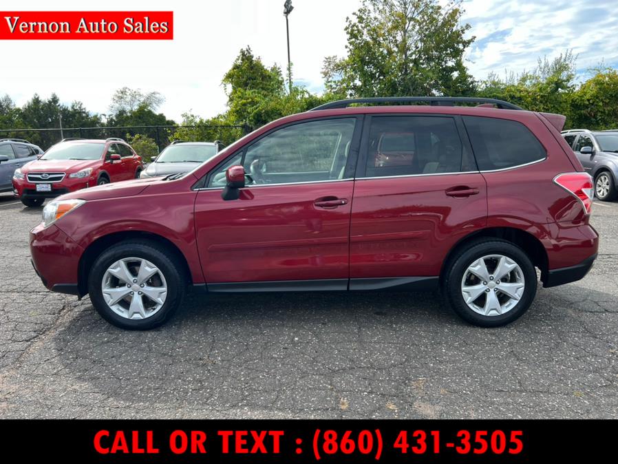 2016 Subaru Forester 4dr CVT 2.5i Limited PZEV, available for sale in Manchester, Connecticut | Vernon Auto Sale & Service. Manchester, Connecticut 2016 Subaru Forester 4dr CVT 2.5i Limited PZEV, available for sale in Manchester, Connecticut | Vernon Auto Sale & Service. Manchester, Connecticut
