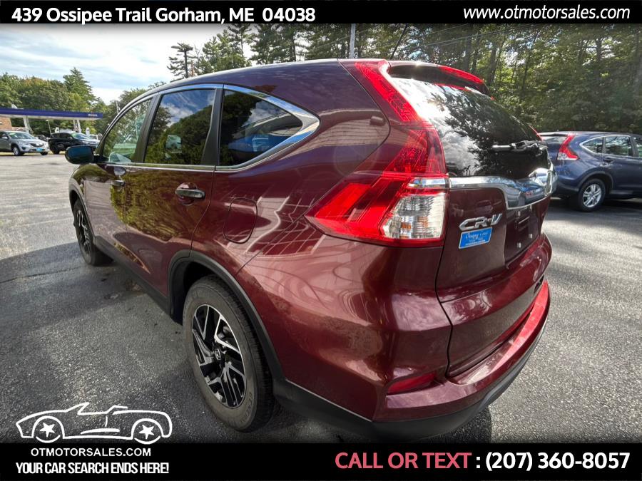 2016 Honda CR-V AWD 5dr SE, available for sale in Gorham, Maine | Ossipee Trail Motor Sales. Gorham, Maine 2016 Honda CR-V AWD 5dr SE, available for sale in Gorham, Maine | Ossipee Trail Motor Sales. Gorham, Maine