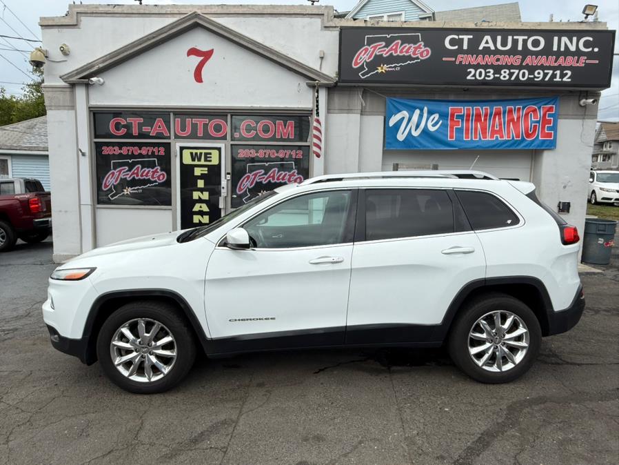 2015 Jeep Cherokee 4WD 4dr Limited, available for sale in Bridgeport, Connecticut | CT Auto. Bridgeport, Connecticut 2015 Jeep Cherokee 4WD 4dr Limited, available for sale in Bridgeport, Connecticut | CT Auto. Bridgeport, Connecticut