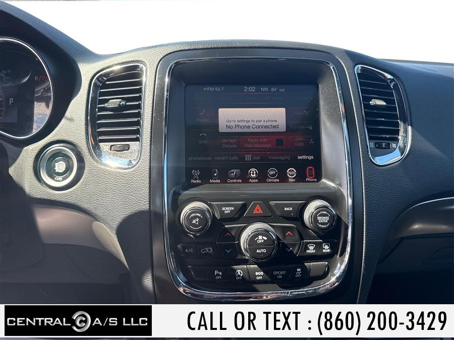 2016 Dodge Durango AWD 4dr Limited, available for sale in East Windsor, Connecticut | Central A/S LLC. East Windsor, Connecticut 2016 Dodge Durango AWD 4dr Limited, available for sale in East Windsor, Connecticut | Central A/S LLC. East Windsor, Connecticut
