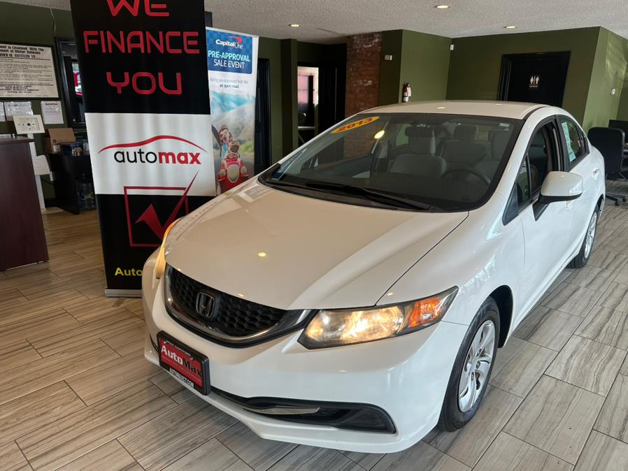 2013 Honda Civic Sdn 4dr Auto LX, available for sale in West Hartford, Connecticut | AutoMax. West Hartford, Connecticut 2013 Honda Civic Sdn 4dr Auto LX, available for sale in West Hartford, Connecticut | AutoMax. West Hartford, Connecticut