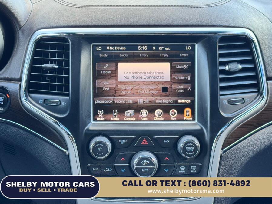 2014 Jeep Grand Cherokee 4WD 4dr Overland, available for sale in Springfield, Massachusetts | Shelby Motor Cars. Springfield, Massachusetts 2014 Jeep Grand Cherokee 4WD 4dr Overland, available for sale in Springfield, Massachusetts | Shelby Motor Cars. Springfield, Massachusetts