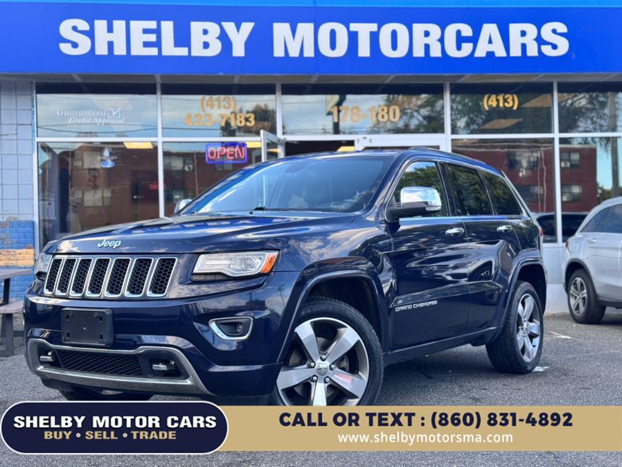 2014 Jeep Grand Cherokee 4WD 4dr Overland, available for sale in Springfield, Massachusetts | Shelby Motor Cars. Springfield, Massachusetts 2014 Jeep Grand Cherokee 4WD 4dr Overland, available for sale in Springfield, Massachusetts | Shelby Motor Cars. Springfield, Massachusetts