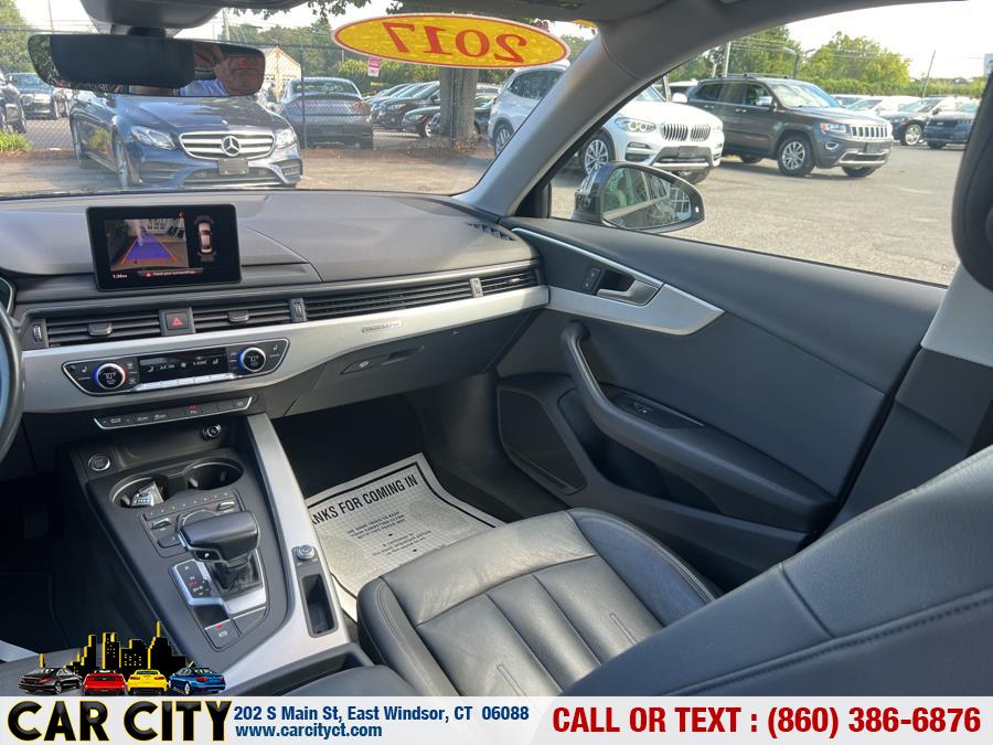 2017 Audi A4 2.0 TFSI Auto Premium quattro AWD, available for sale in East Windsor, Connecticut | Car City LLC. East Windsor, Connecticut 2017 Audi A4 2.0 TFSI Auto Premium quattro AWD, available for sale in East Windsor, Connecticut | Car City LLC. East Windsor, Connecticut