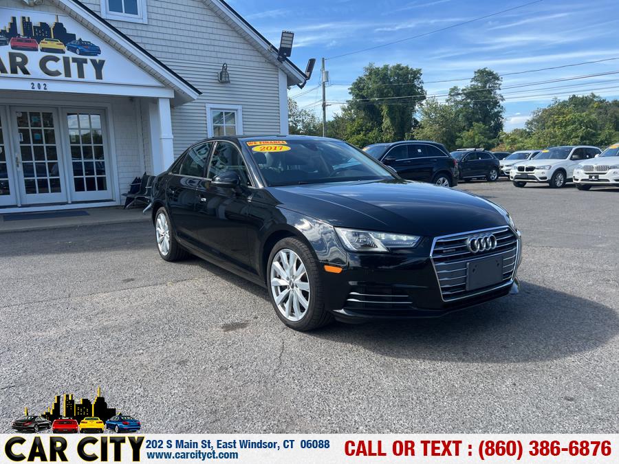2017 Audi A4 2.0 TFSI Auto Premium quattro AWD, available for sale in East Windsor, Connecticut | Car City LLC. East Windsor, Connecticut 2017 Audi A4 2.0 TFSI Auto Premium quattro AWD, available for sale in East Windsor, Connecticut | Car City LLC. East Windsor, Connecticut