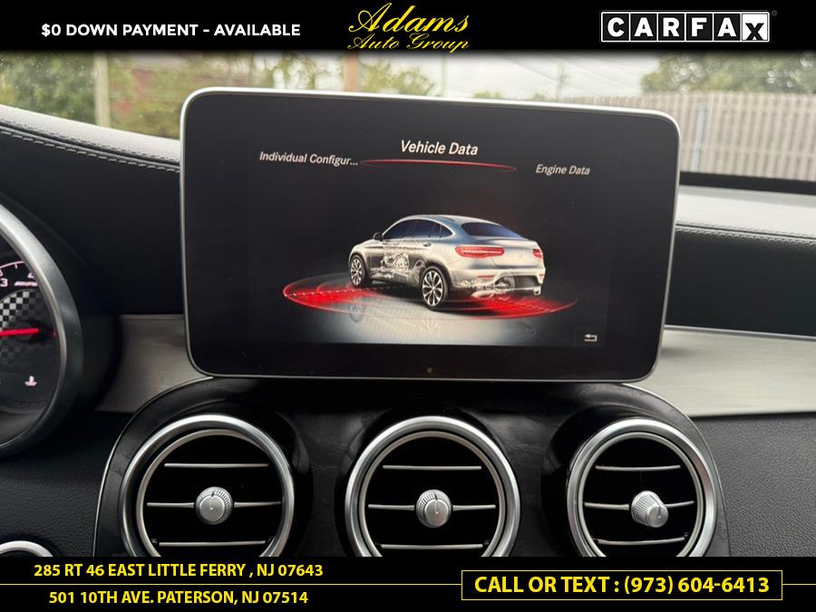 2018 Mercedes-Benz AMG GLC 43 4MATIC DESIGNO Night Package I Coupe, available for sale in Paterson, New Jersey | Adams Auto Group. Paterson, New Jersey 2018 Mercedes-Benz AMG GLC 43 4MATIC DESIGNO Night Package I Coupe, available for sale in Paterson, New Jersey | Adams Auto Group. Paterson, New Jersey