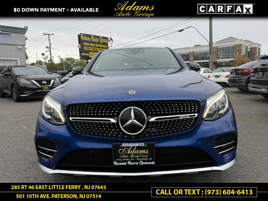 2018 Mercedes-Benz AMG GLC 43 4MATIC DESIGNO Night Package I Coupe, available for sale in Paterson, New Jersey | Adams Auto Group. Paterson, New Jersey 2018 Mercedes-Benz AMG GLC 43 4MATIC DESIGNO Night Package I Coupe, available for sale in Paterson, New Jersey | Adams Auto Group. Paterson, New Jersey