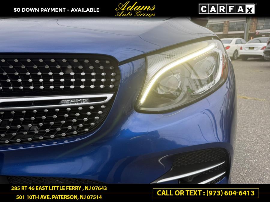 2018 Mercedes-Benz AMG GLC 43 4MATIC DESIGNO Night Package I Coupe, available for sale in Paterson, New Jersey | Adams Auto Group. Paterson, New Jersey 2018 Mercedes-Benz AMG GLC 43 4MATIC DESIGNO Night Package I Coupe, available for sale in Paterson, New Jersey | Adams Auto Group. Paterson, New Jersey