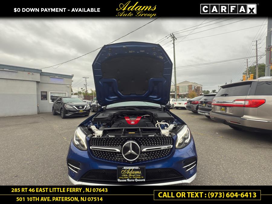 2018 Mercedes-Benz AMG GLC 43 4MATIC DESIGNO Night Package I Coupe, available for sale in Paterson, New Jersey | Adams Auto Group. Paterson, New Jersey 2018 Mercedes-Benz AMG GLC 43 4MATIC DESIGNO Night Package I Coupe, available for sale in Paterson, New Jersey | Adams Auto Group. Paterson, New Jersey